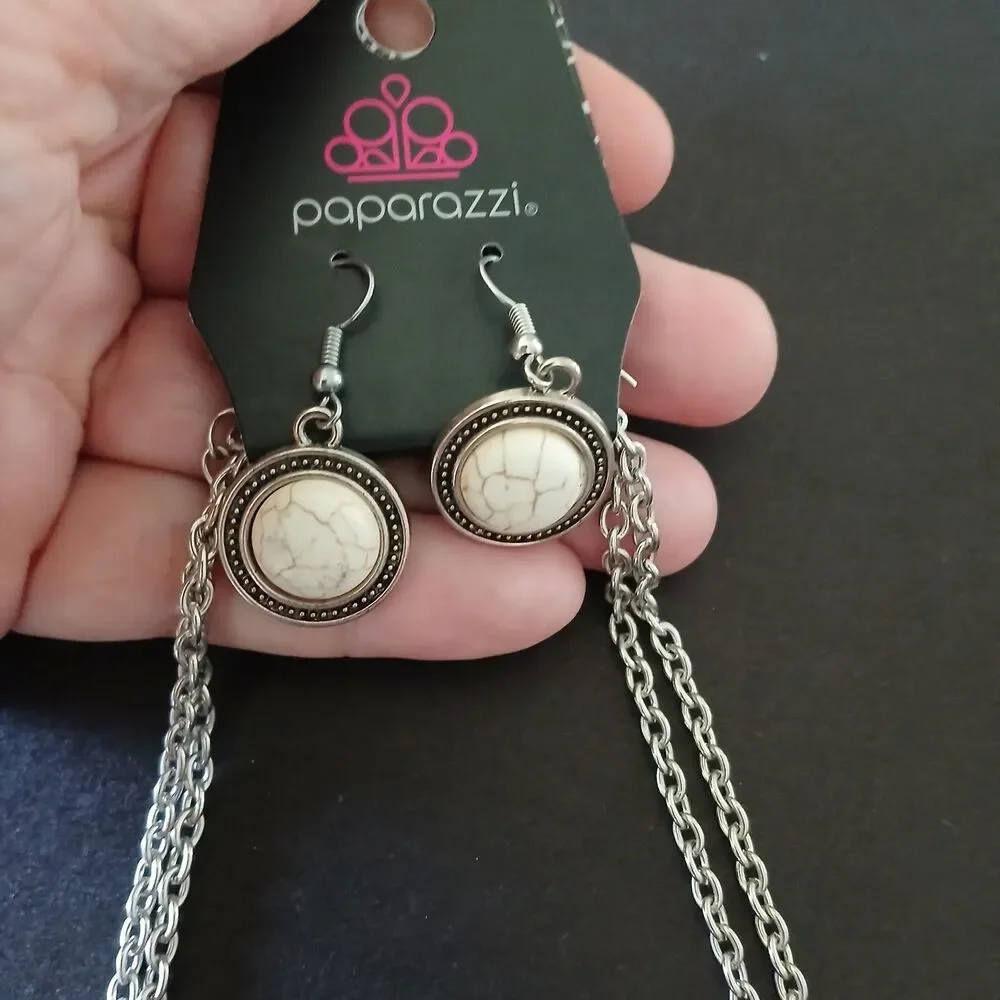 NEW Necklace & Earrings Set Paparazzi Lasting Empress-ions Egyptian Look - Picture 4 of 9